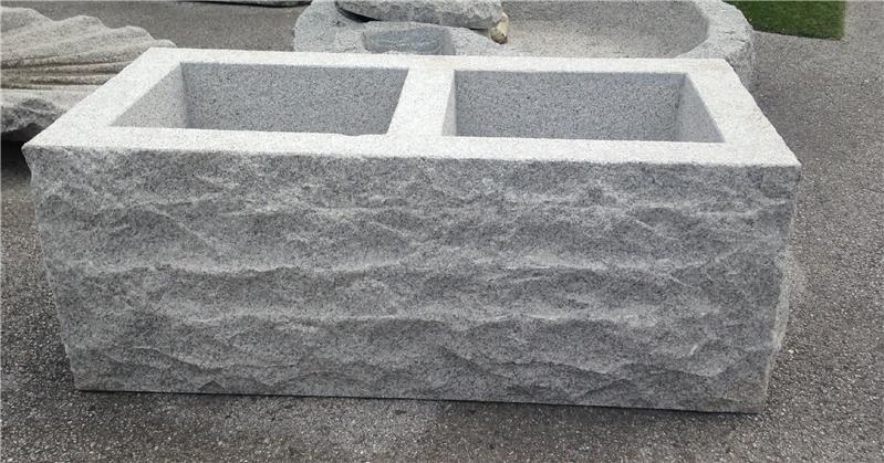 NUOVA FONTANA "DOLOMITE" IN GRANITO CON DOPPIA VASCA